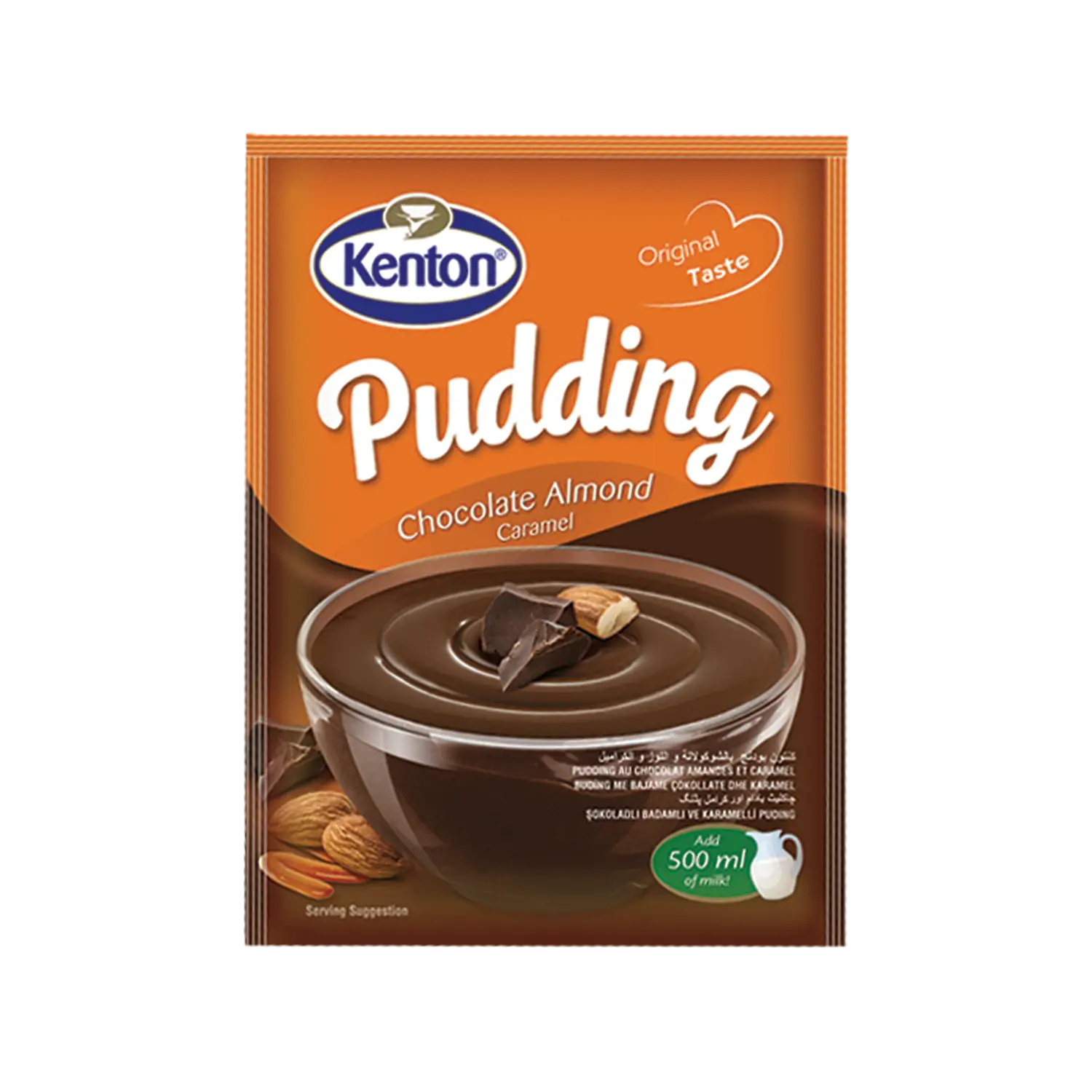 Kenton Chocolate Almond and Caramel Pudding 100 g