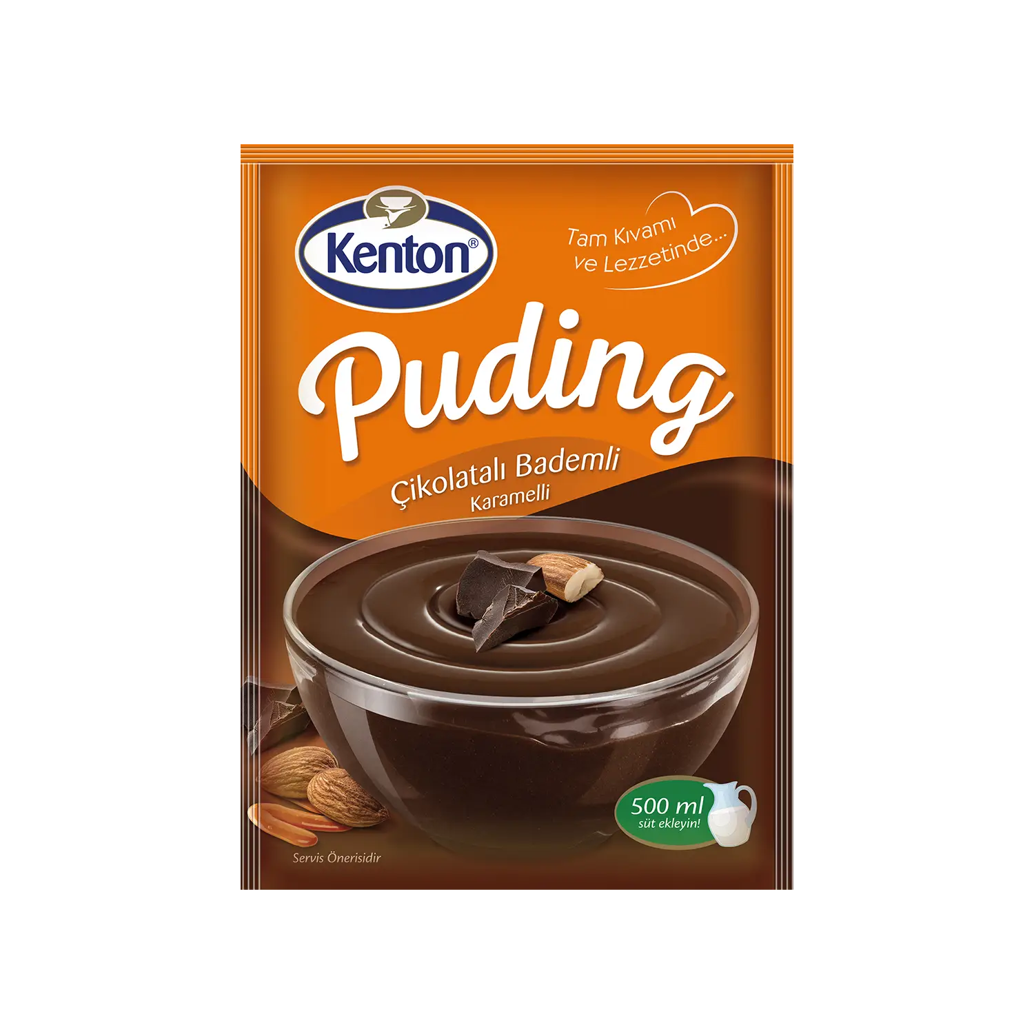 Kenton Çikolatalı Bademli Karamelli Puding 100 g