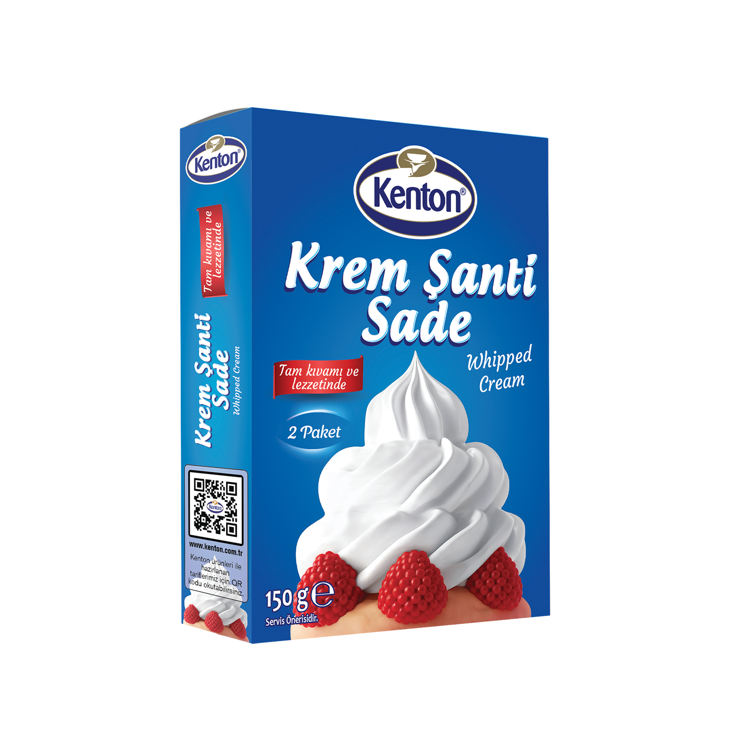 Kenton Krem Şanti Sade 150 g