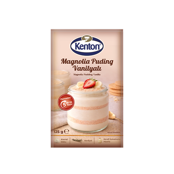 Kenton Magnolia Puding Vanilyalı 125 G